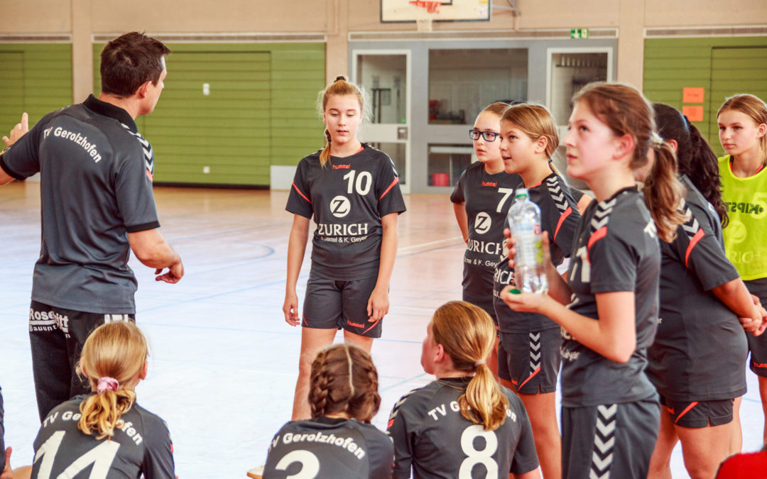 Derbysieg der weiblichen D-Jugend gegen die HSG