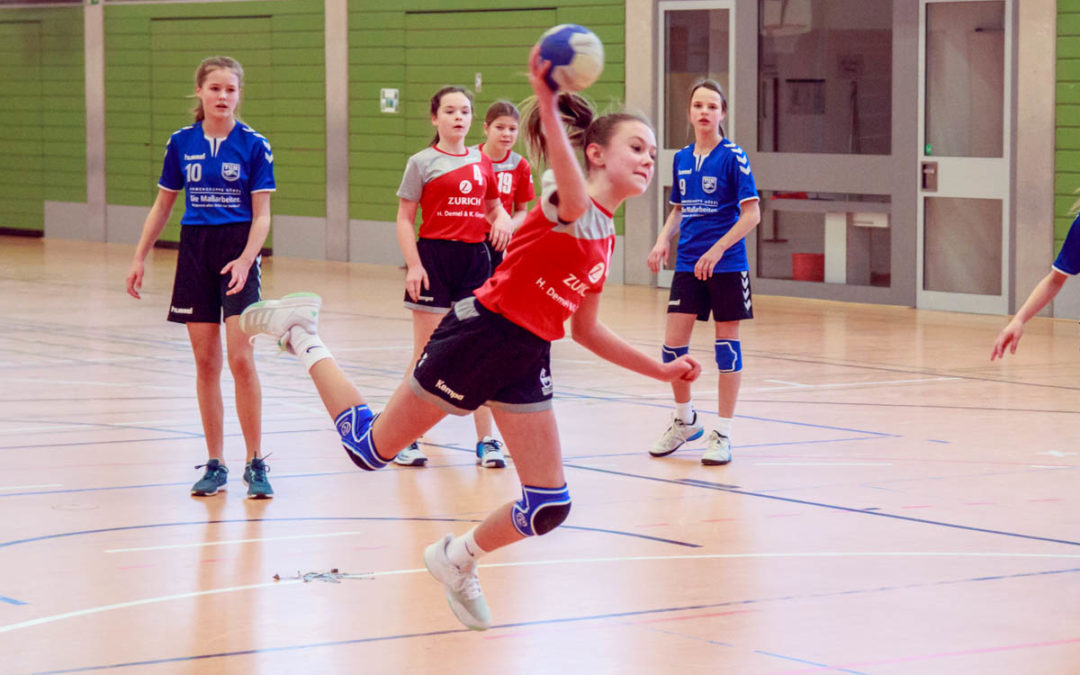 D Weiblich: TV Gerolzhofen – TG Höchberg 12:28 (5:15)