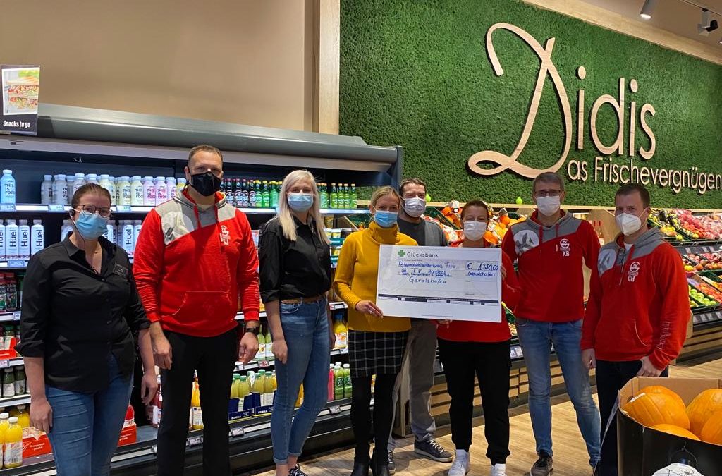 Edeka und Weingut Ebert unterstützen die TV Geo Handballer