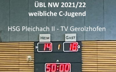C-Jugend weibl – Neustart gelungen