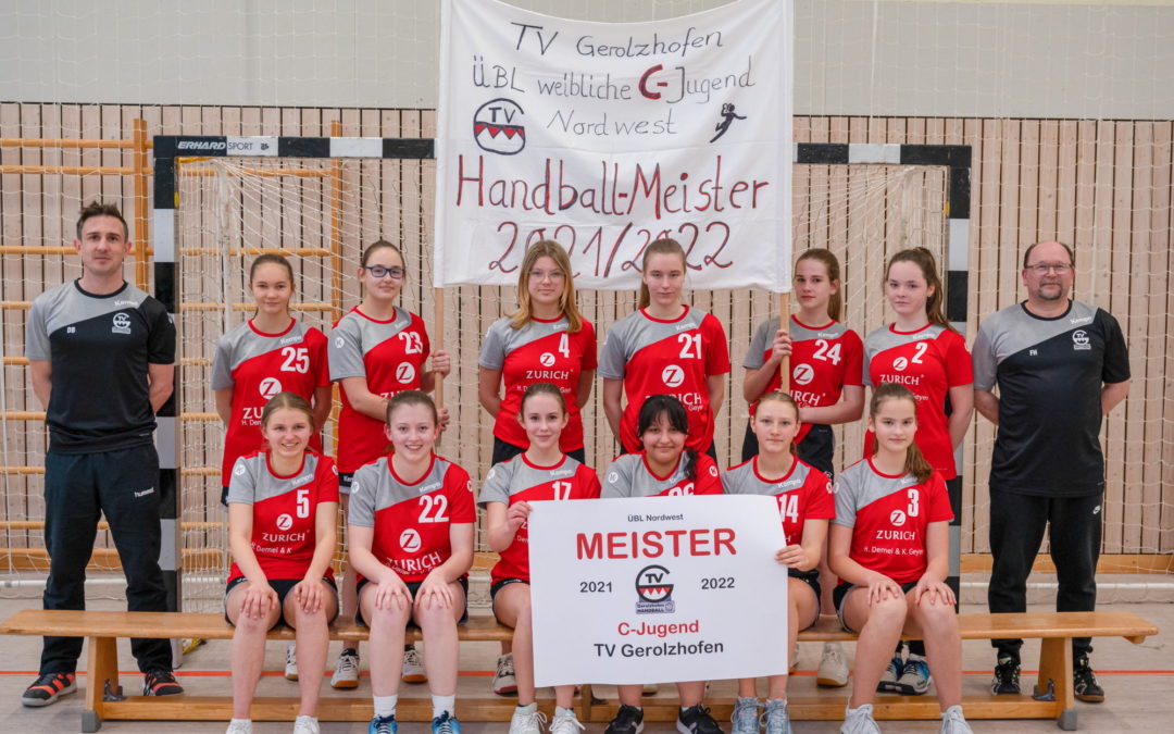 C-Jugend weiblich – Saisonabschluss mit Sieg gefeiert